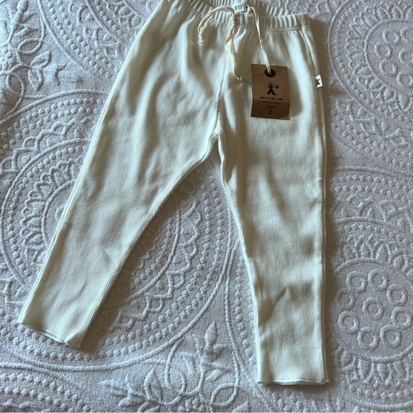 Petit Indi white ribbed‎ Leggings - Picture 3 of 5